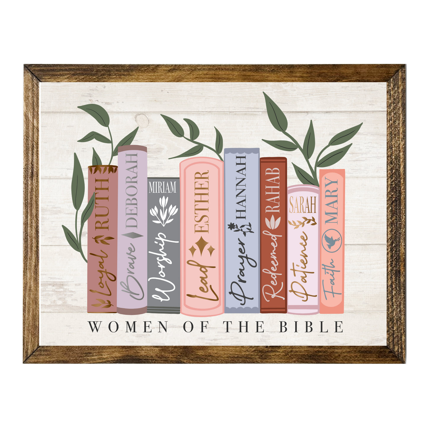 TIMBERLAND FRAME WOMEN OF THE BIBLE BOOKS