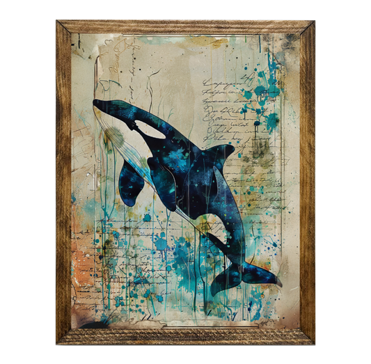 TIMBERLAND FRAME JUNK JOURNAL WHALE