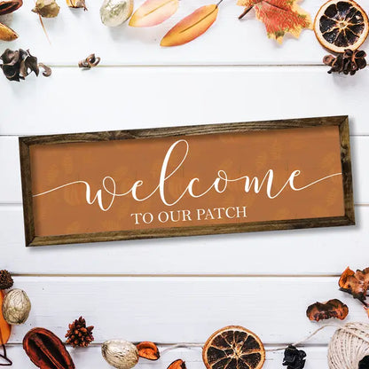 TIMBERLAND FRAME WELCOME TO OUR PATCH