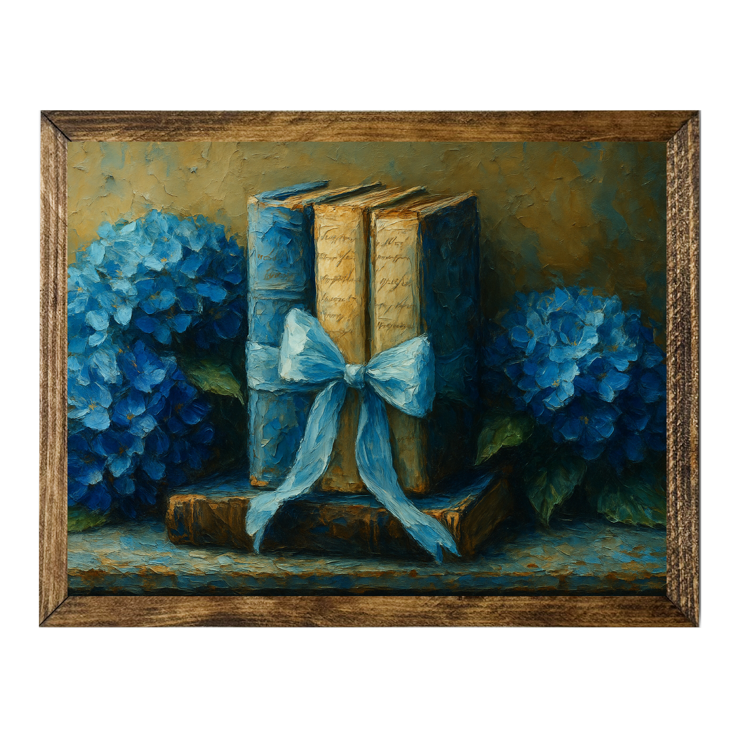 ARTISTIC SERIES TIMBERLAND-BLUE HYDRANGEA BOOKS