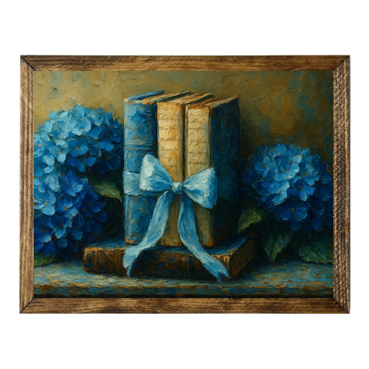ARTISTIC SERIES TIMBERLAND-BLUE HYDRANGEA BOOKS