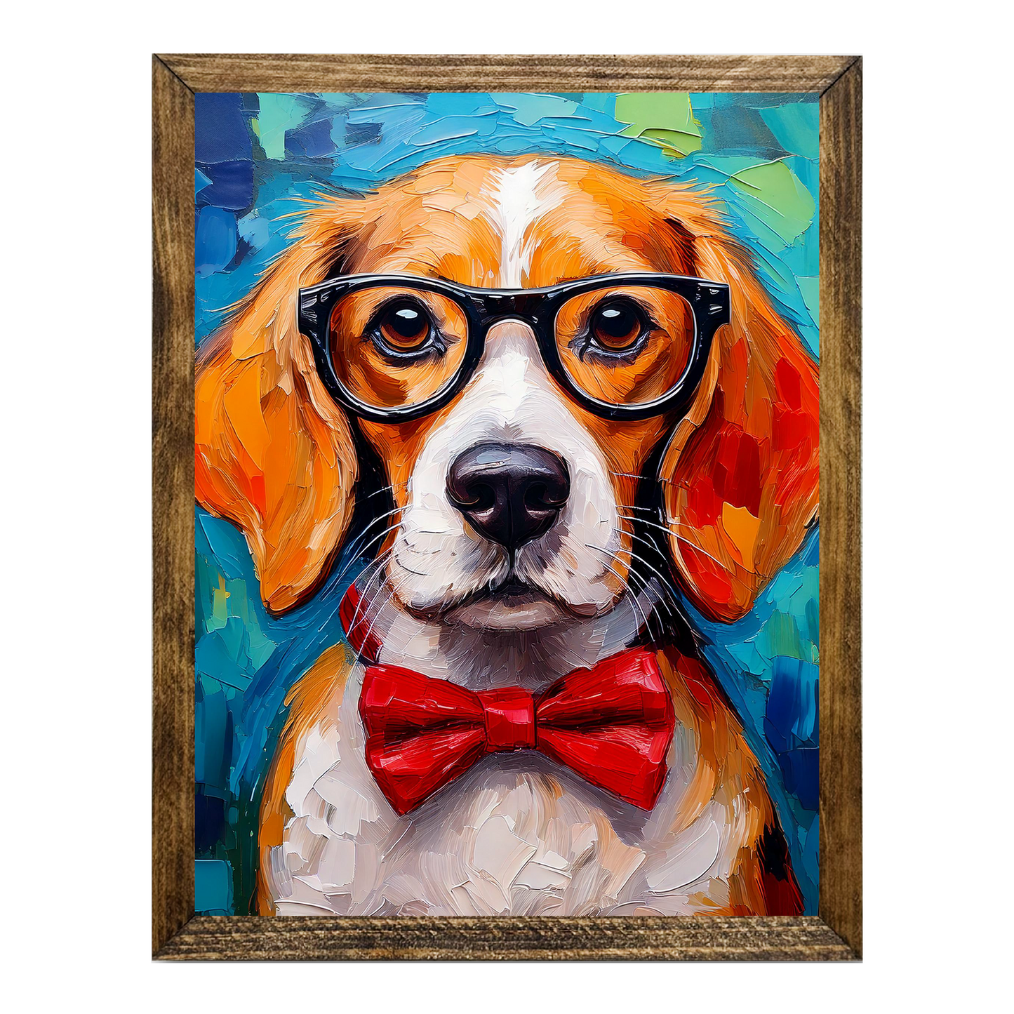 ARTISTIC SERIES TIMBERLAND- ANIMALS WITH GLASSES BEAGLE