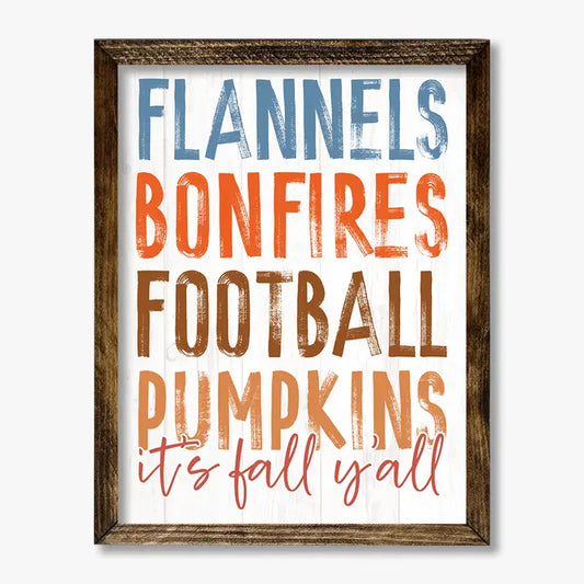 TIMBERLAND FRAME FLANNELS BONFIRES FOOTBALL PUMPKINS
