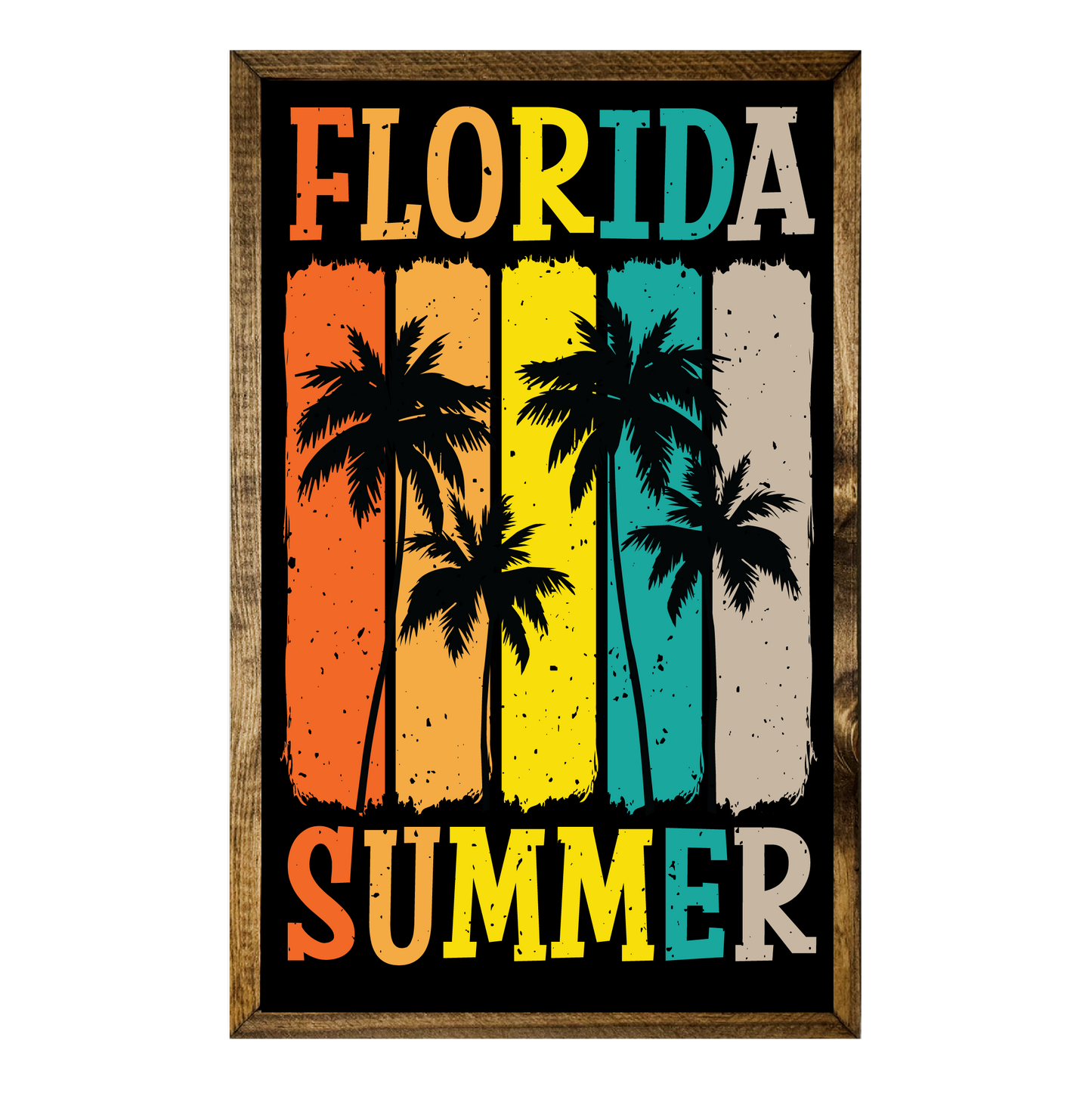 TIMBERLAND FRAME STATE SUMMER COLORFUL PALMS NAME DROP