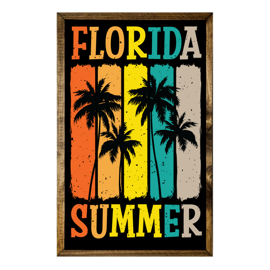 TIMBERLAND FRAME STATE SUMMER COLORFUL PALMS NAME DROP