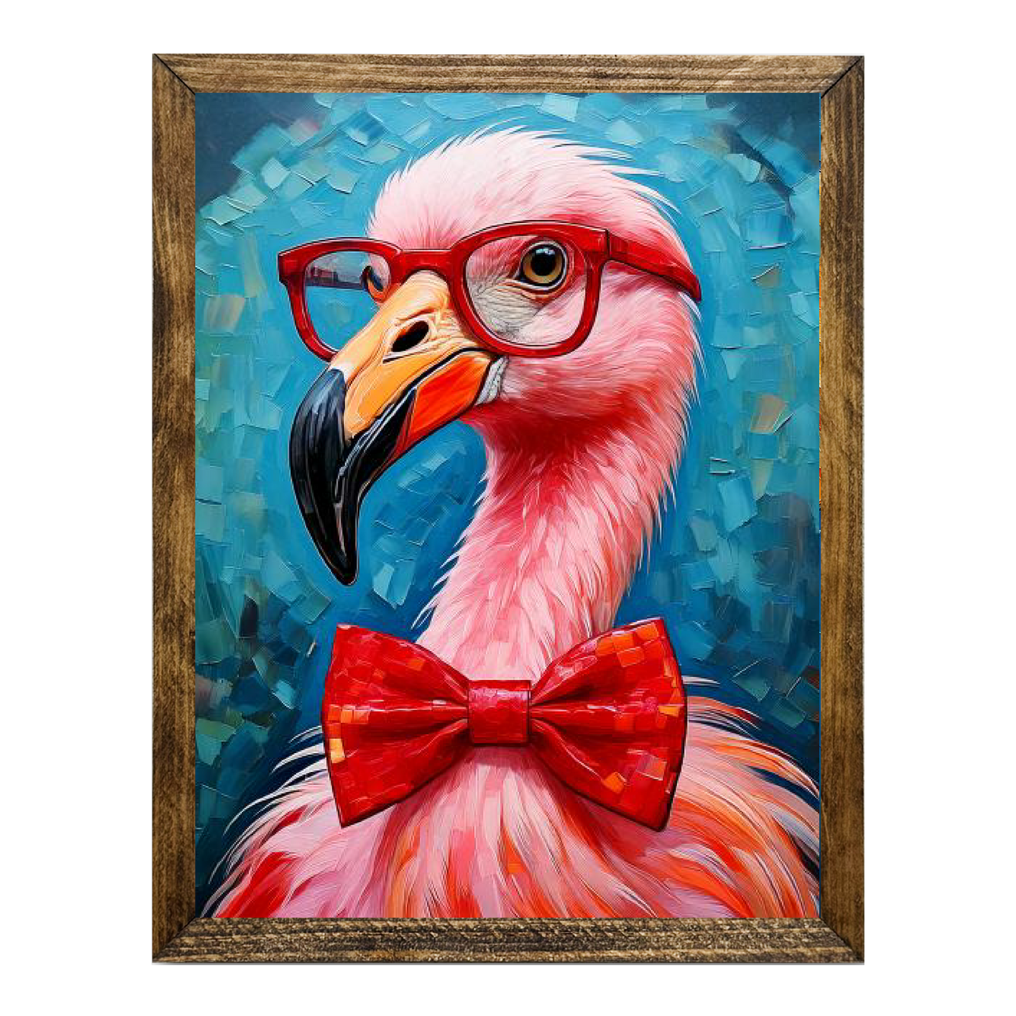ARTISTIC SERIES TIMBERLAND- ANIMALS WITH GLASSES FLAMINGO