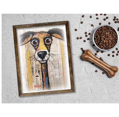 TIMBERLAND FRAME DOG ARTWORK