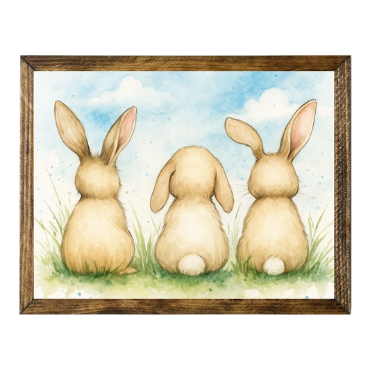 ARTISTIC SERIES TIMBERLAND-CUTE COTTONTAIL BUNNY FRIENDS