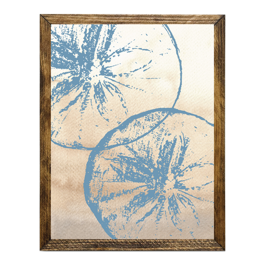 ARTISTIC SERIES TIMBERLAND-SAND DOLLAR ABSTRACT ART