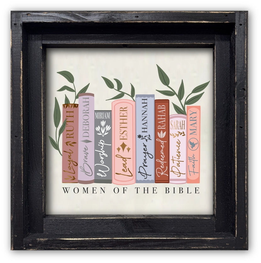 FRAMED CANVAS WOMEN OF THE BIBLE