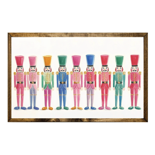 ARTISTIC SERIES TIMBERLAND- COLORFUL NUTCRACKER ART
