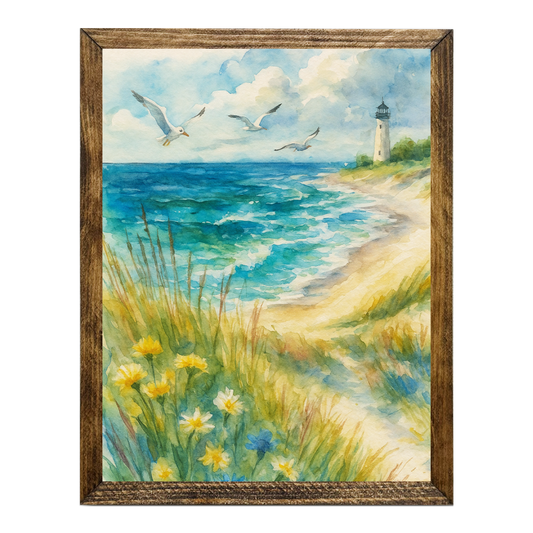 ARTISTIC SERIES TIMBERLAND-LIGHTHOUSE BEACH 1