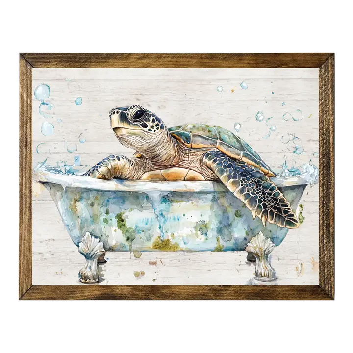 ARTISTIC SERIES TIMBERLAND- SEA TURTLE BUBBLE BATH