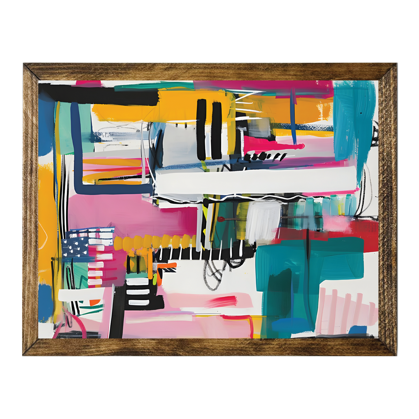 ARTISTIC SERIES TIMBERLAND-GEOMETRIC ABSTRACT ART