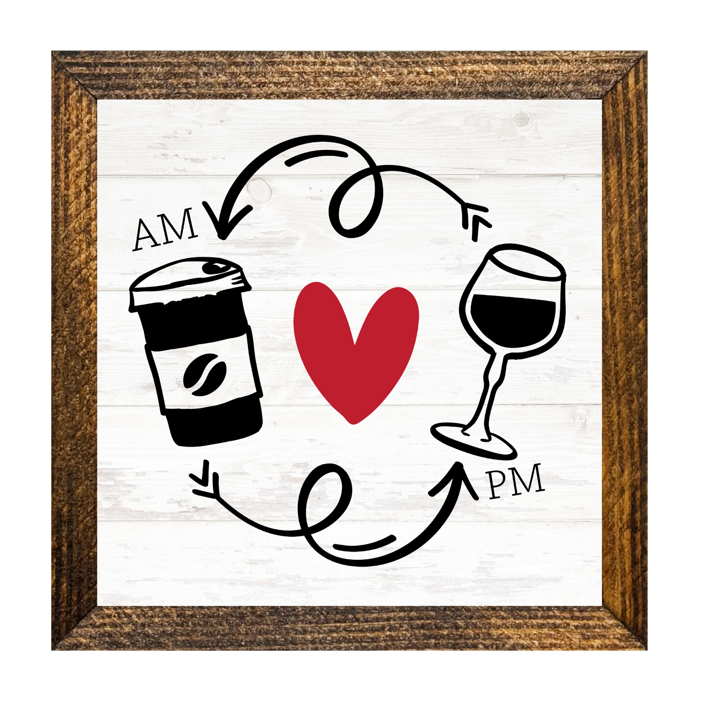 TIMBERLAND FRAME AM COFFEE PM WINE