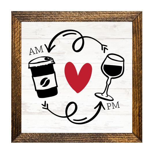 TIMBERLAND FRAME AM COFFEE PM WINE