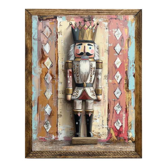 ARTISTIC SERIES NUTCRACKER ART-BOLD GOLD PINK CREAM