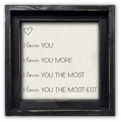 FRAMED CANVAS DEARLY BELOVED WE ARE GATHERED HERE
