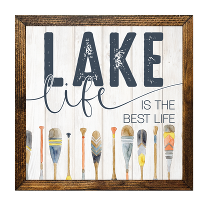 TIMBERLAND FRAME LIFE BETTER LAKE OARS