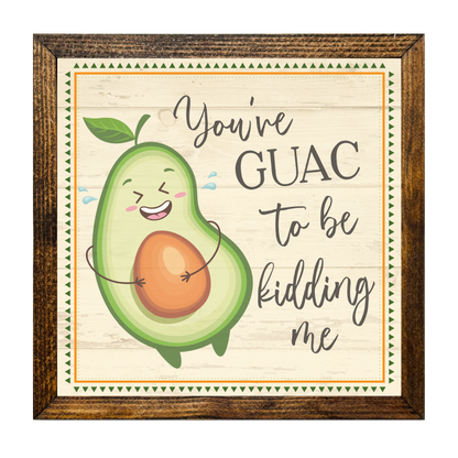 TIMBERLAND FRAME YOU'VE GUAC TO BE KIDDING ME