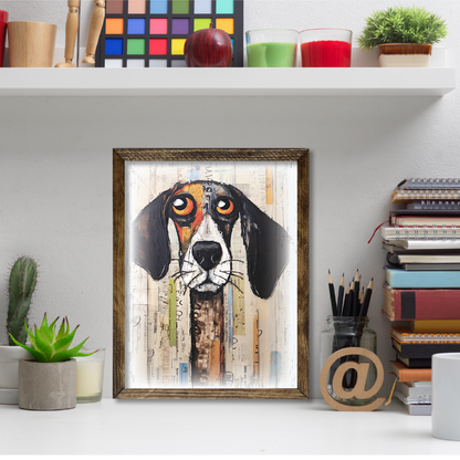 TIMBERLAND FRAME DOG ARTWORK 2