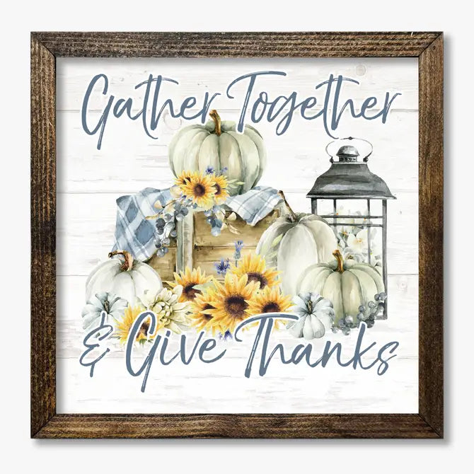 TIMBERLAND FRAME GATHER TOGETHER & GIVE THANKS