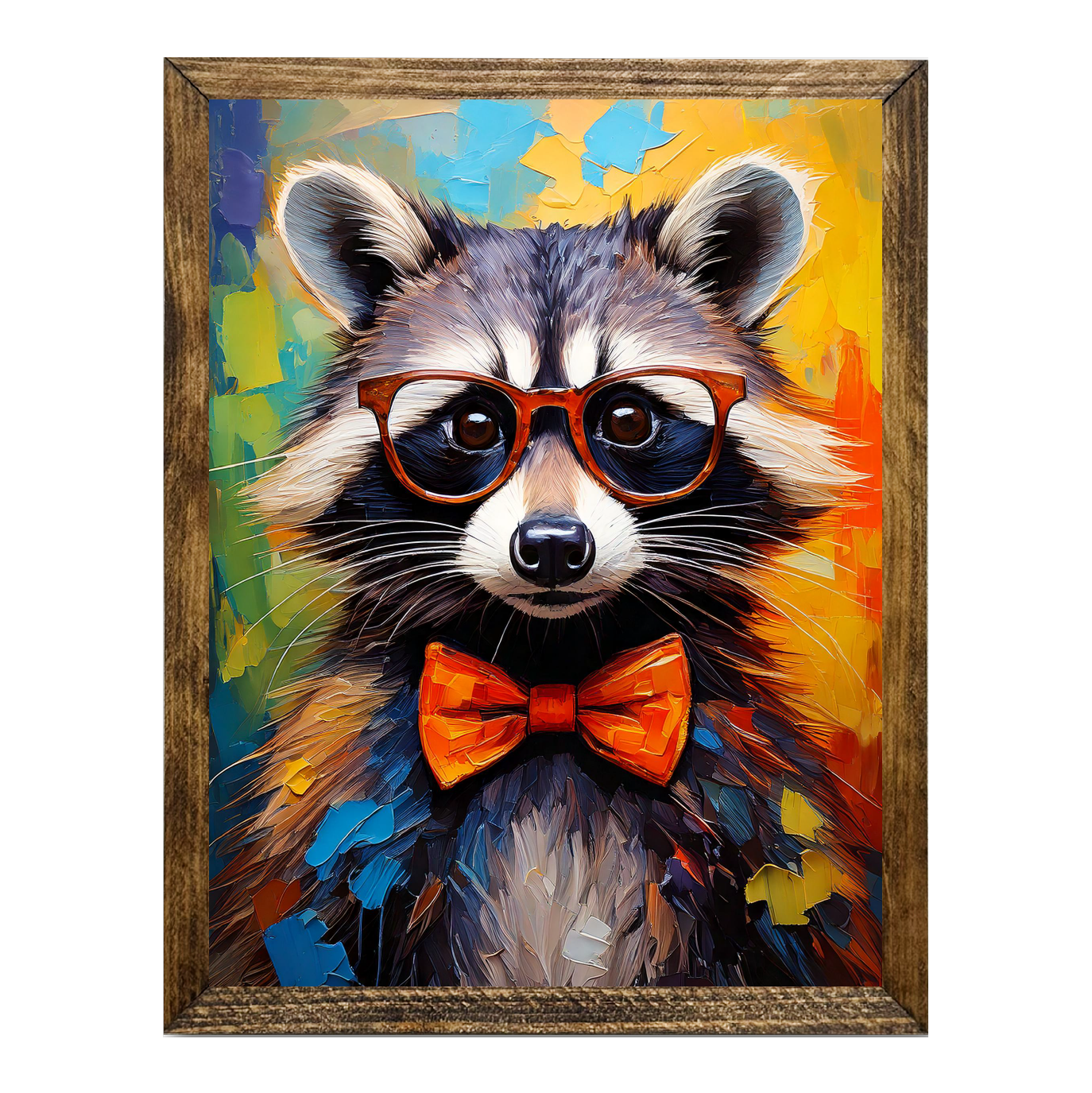 ARTISTIC SERIES TIMBERLAND- ANIMALS WITH GLASSES RACCOON