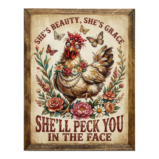 TIMBERLAND FRAME BEAUTY GRACE PECK YOU IN THE FACE