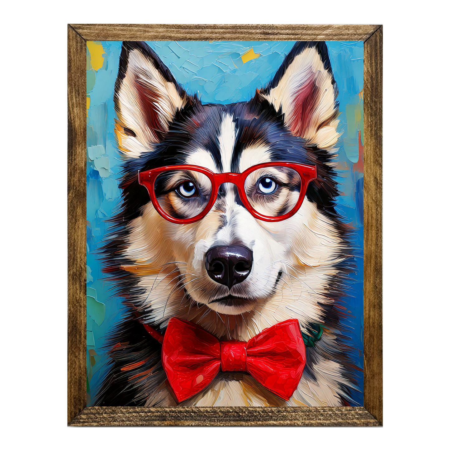 ARTISTIC SERIES TIMBERLAND- ANIMALS WITH GLASSES HUSKY