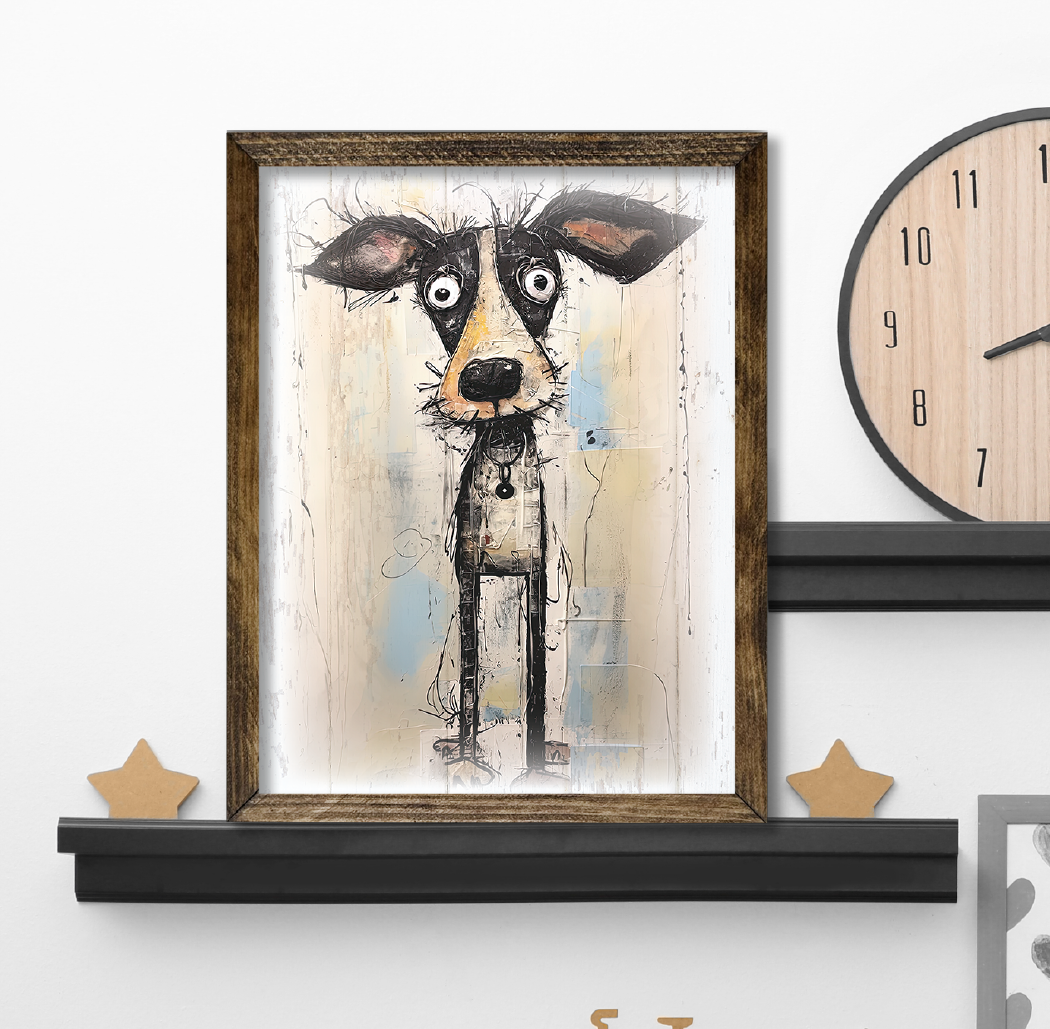 TIMBERLAND FRAME DOG ARTWORK 3