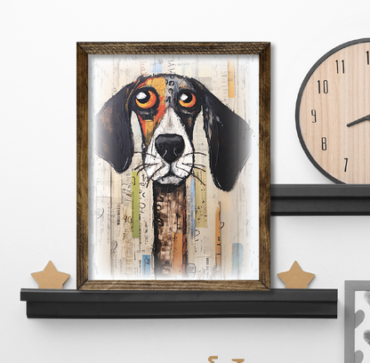 TIMBERLAND FRAME DOG ARTWORK 2