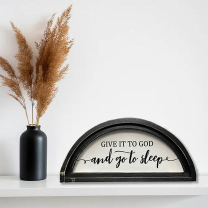 FRAMED CANVAS GIVE TO GOD