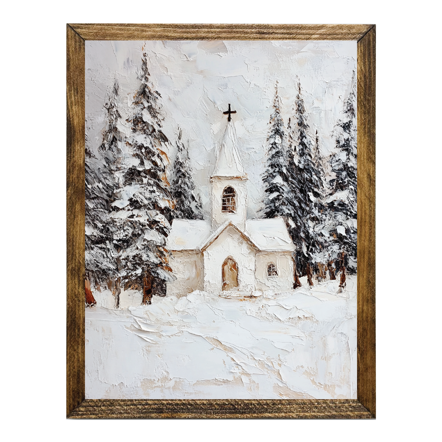 ARTISTIC SERIES TIMBERLAND- WHITE CHURCH WOODS PAINTING 1