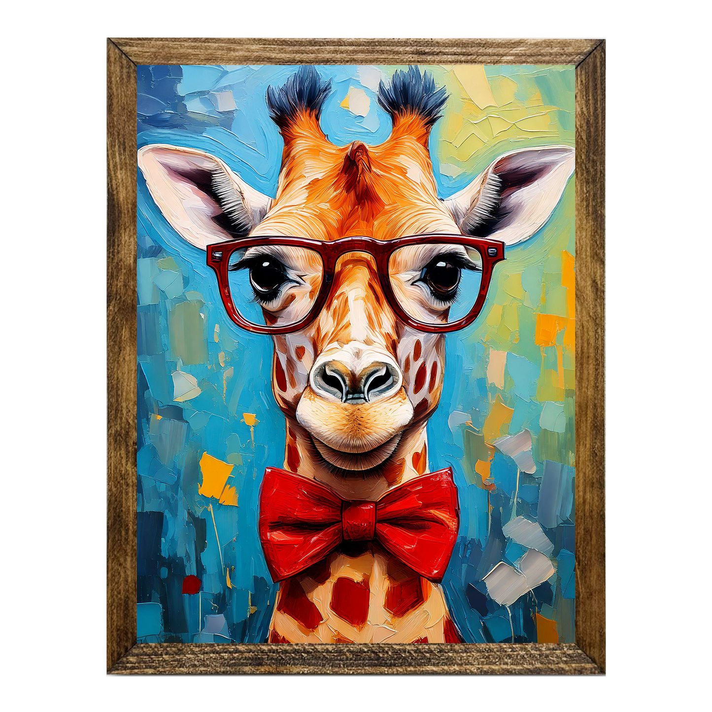 ARTISTIC SERIES TIMBERLAND- ANIMALS WITH GLASSES GIRAFFE