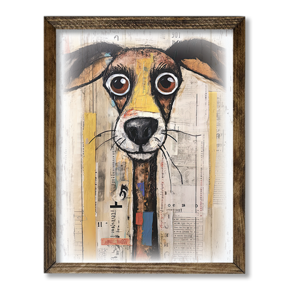 TIMBERLAND FRAME DOG ARTWORK
