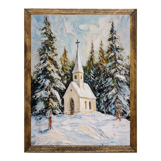 ARTISTIC SERIES TIMBERLAND- WHITE CHURCH WOODS PAINTING 3