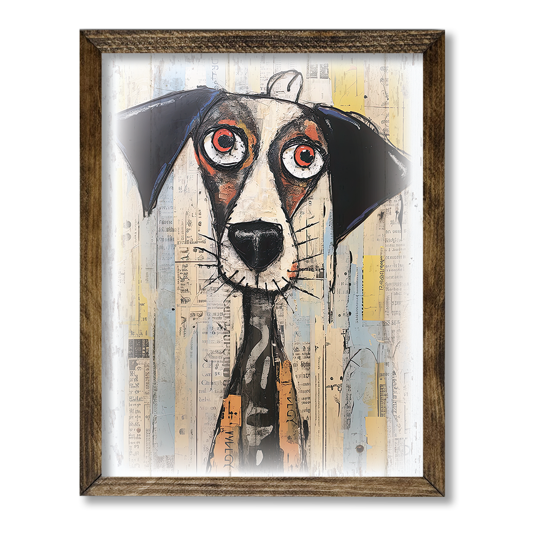 TIMBERLAND FRAME DOG ARTWORK 4