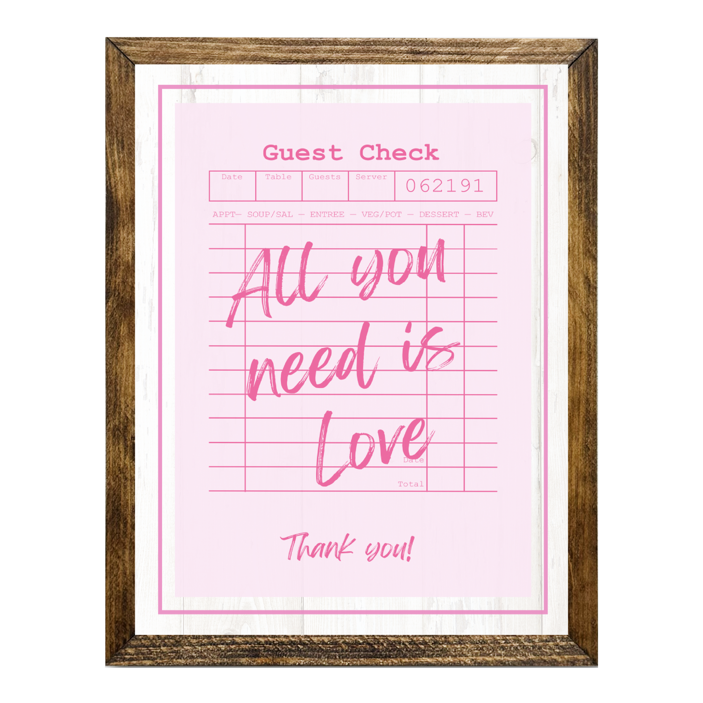 TIMBERLAND "GUEST CHECK SERIES"- ALL YOU NEED IS LOVE
