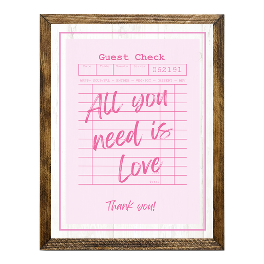 TIMBERLAND "GUEST CHECK SERIES"- ALL YOU NEED IS LOVE