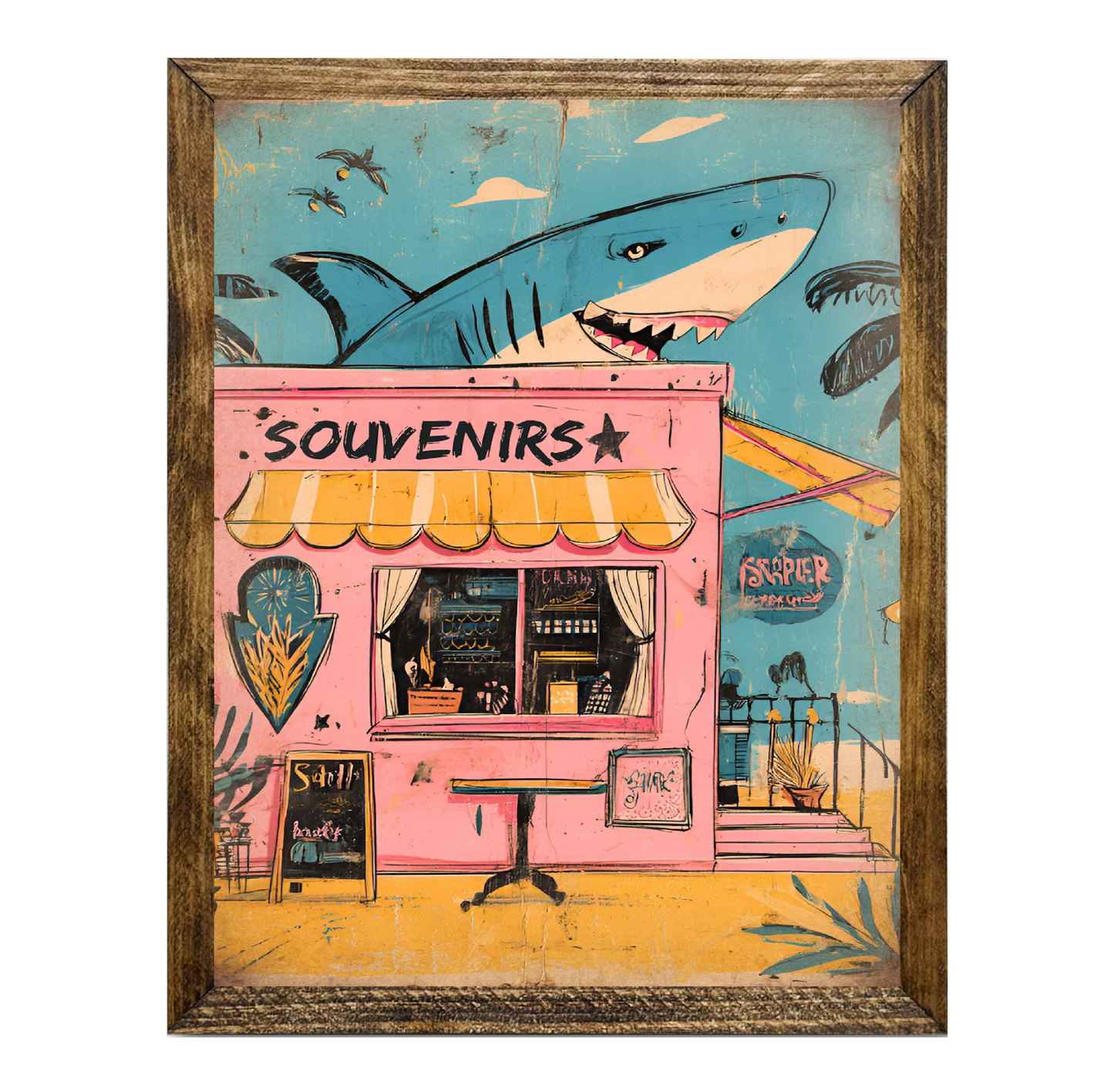 TIMBERLAND FRAME RETRO SHARK BEACH STORE