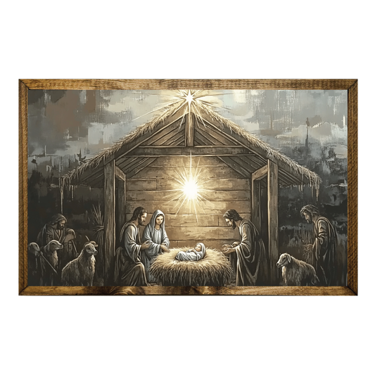 ARTISTIC SERIES TIMBERLAND-WATERCOLOR NATIVITY BABY JESUS