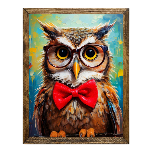 ARTISTIC SERIES TIMBERLAND- ANIMALS WITH GLASSES OWL