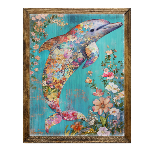 TIMBERLAND FRAME FOLKART DOLPHIN