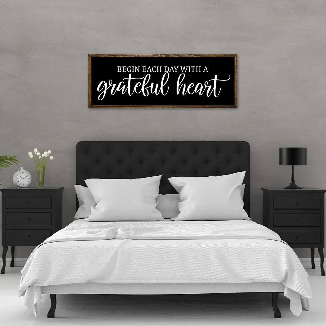 TIMBERLAND FRAME GRATEFUL HEART BLACK