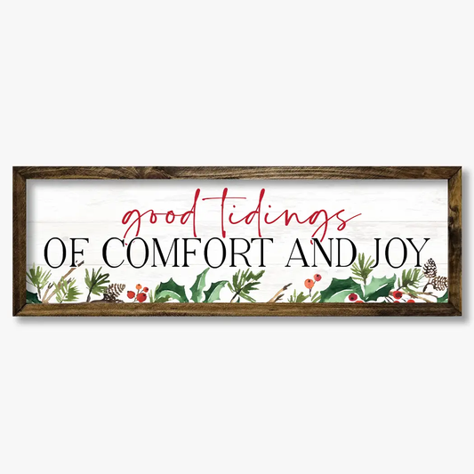 TIMBERLAND FRAME GOOD TIDINGS OF COMFORT AND JOY