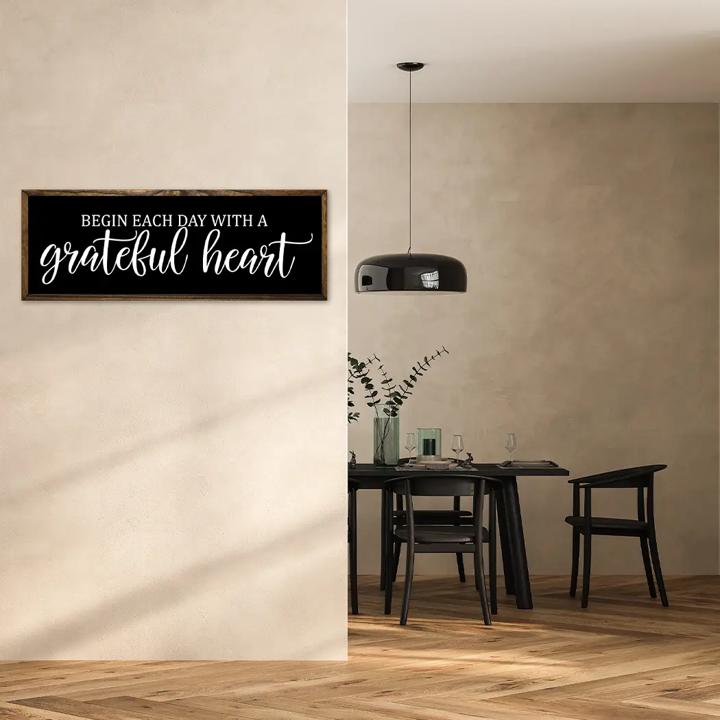 TIMBERLAND FRAME GRATEFUL HEART BLACK