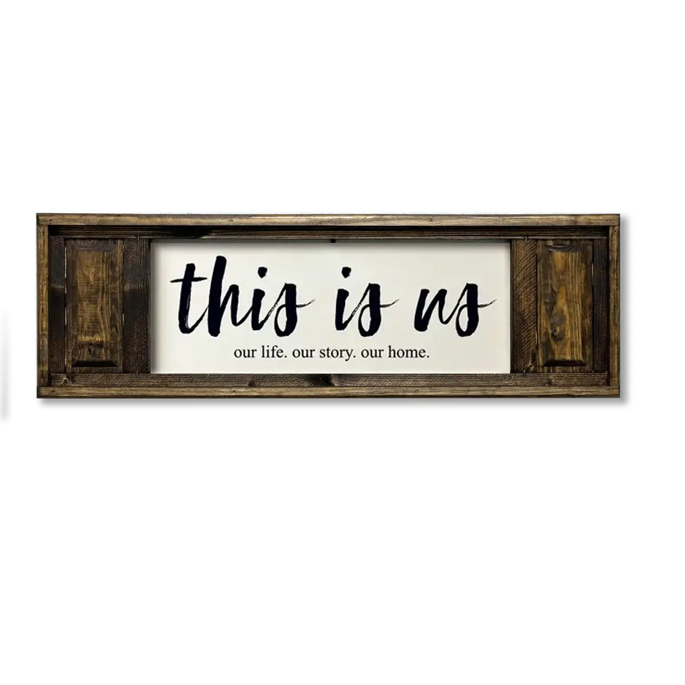 Small Double Panel Canvas This is US