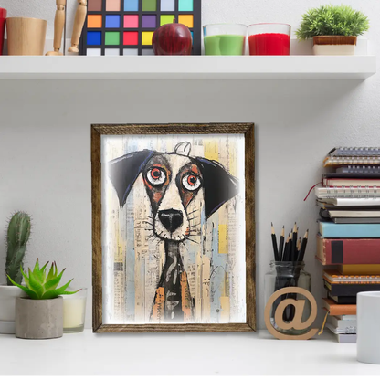 TIMBERLAND FRAME DOG ARTWORK 4