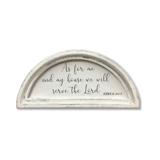 FRAMED CANVAS SERVE THE LORD