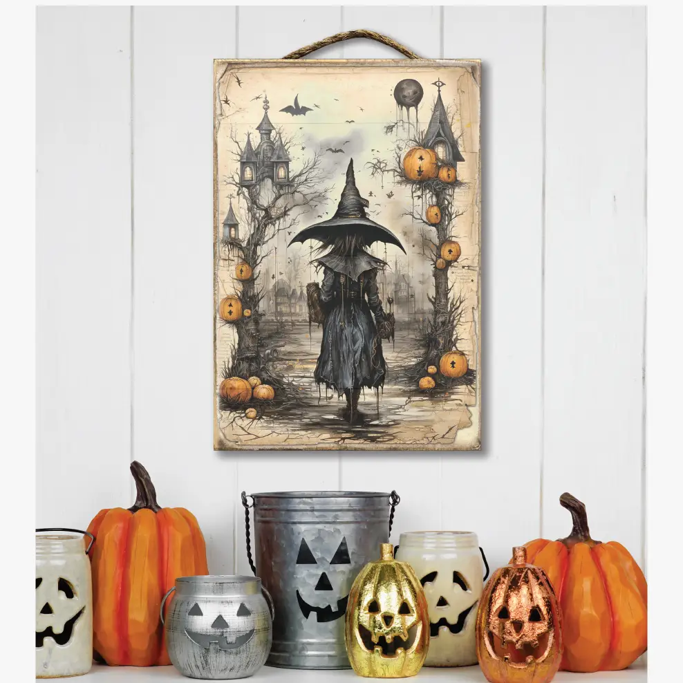 Vintage Witch Back